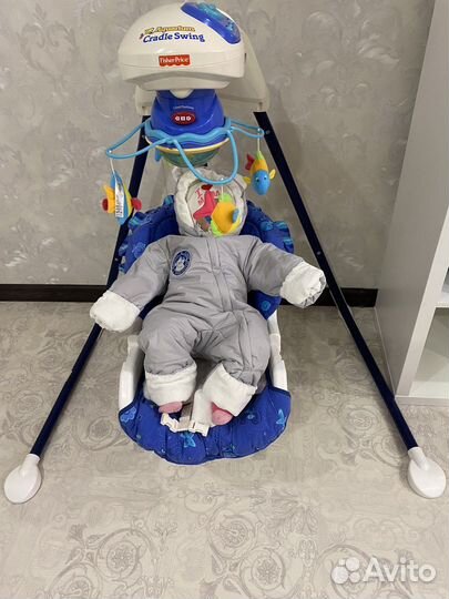 Детские электронные качели
