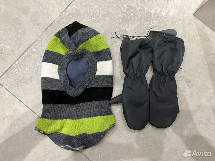 Lassie. Новый демисезонный набор шапка + краги