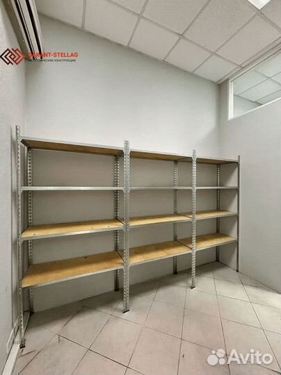 *Продается качественный стеллаж с фанерным настилом**