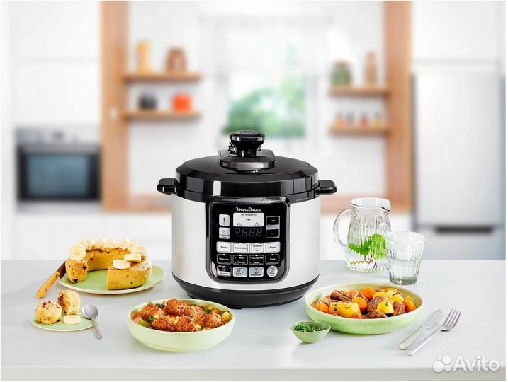 Мультиварка-скороварка Moulinex cе620D32