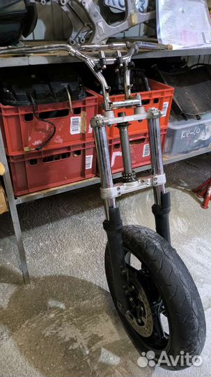 Yamaha tmax 500 530 передняя вилка в сборе