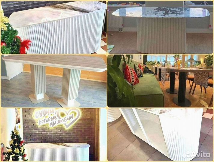 Ножки для стола / Подстолье хром