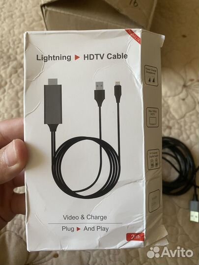 Кабель для телевизора Lightning на hdtv