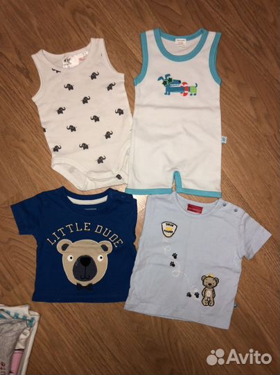 Вещи пакетом от 0 до 6 месяцев