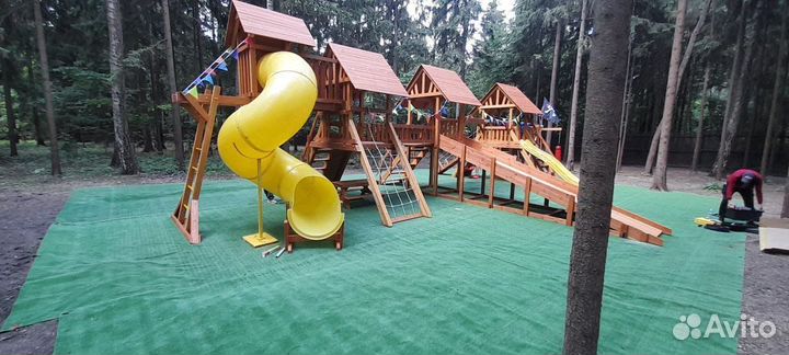 Детская площадка для дачи Савушка Люкс 1 Max