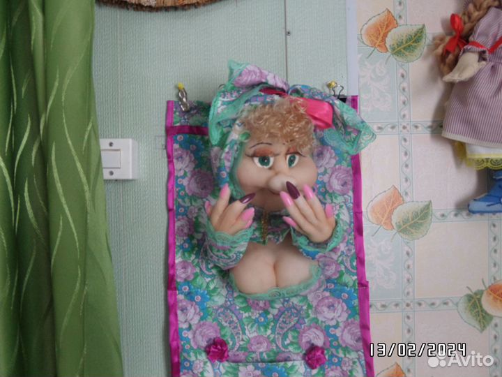 Кукла-туалетница мадам Фу фу