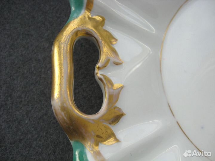 Антикварное блюдо кпм KPM