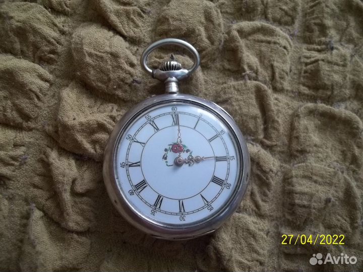 Cеребрянные швейцарские часы