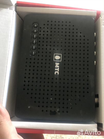 Спутниковая антенна МТС, модем, приставка