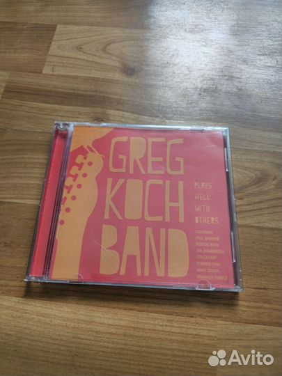 Cd Greg Koch band блюз