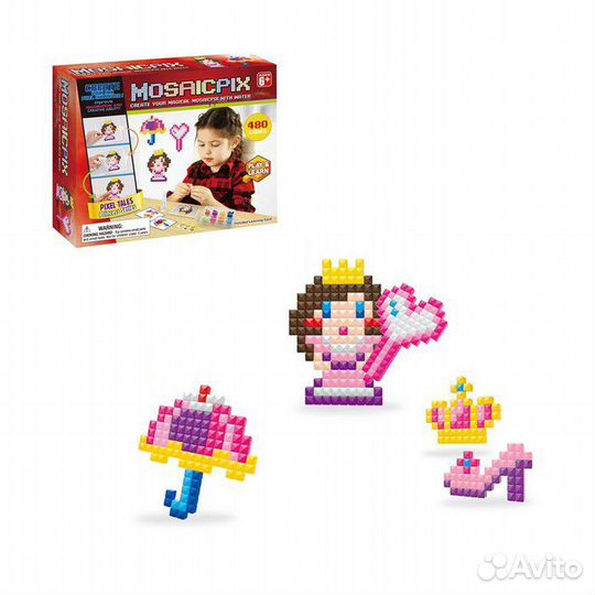 Аквамозаика mosaicpix «Принцесса», 480 деталей