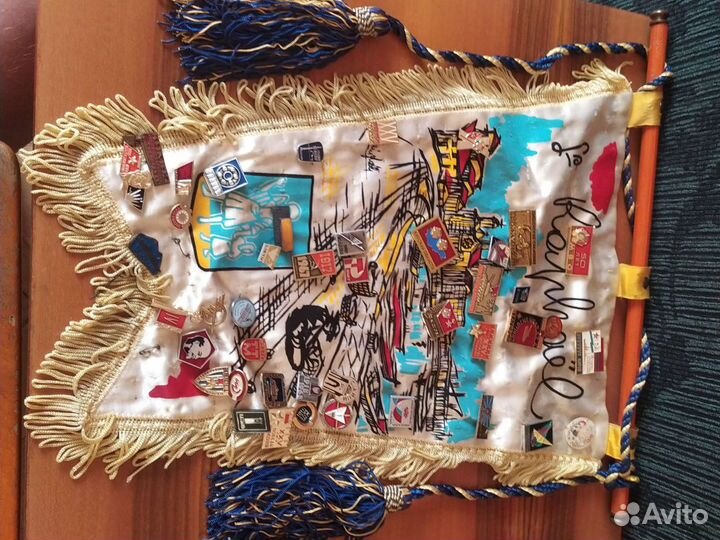 Значки СССР разная тематика вымпелы