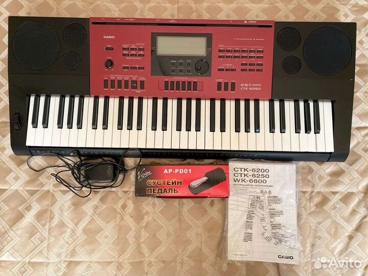 Синтезатор casio ctk 6250