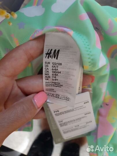 Купальник новый 6 лет