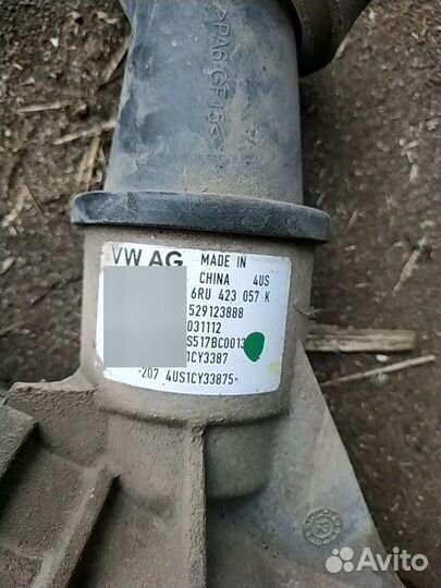 Рулевая рейка volkswagen polo 2013 г