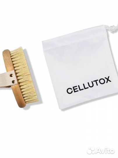 Щетка для сухого массажа в чехле