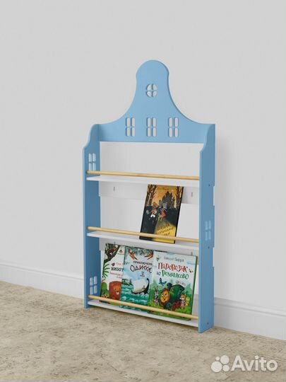 Стеллаж детский для книг 
