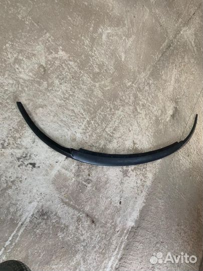 Сплиттер юбка бампера Saab 9-3