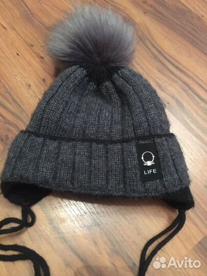 Шапка зимняя 4-6 лет