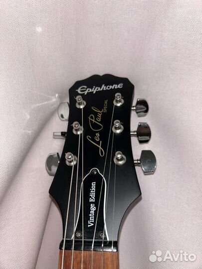 Epiphone Les Paul Special Satin E1 Ebony Vintage