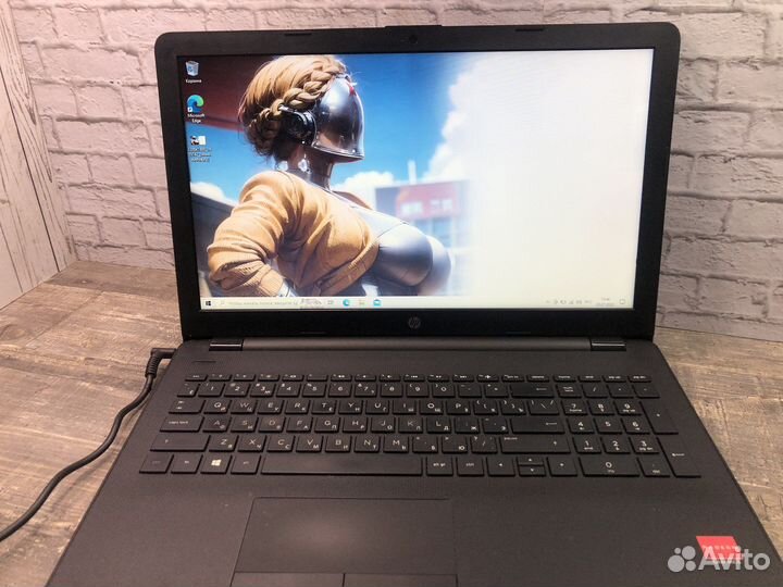 Игровой ноутбук HP AMD/8Gb/SSD/2Видеокарты