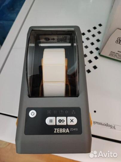 Термальный принтер ZD410 для прямой термопечати