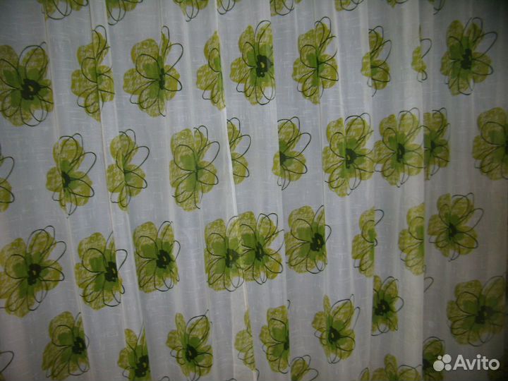 Шторы льняные