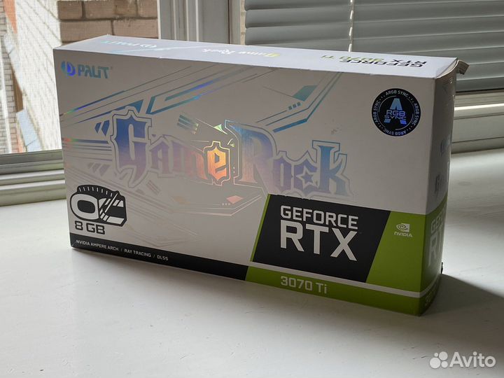 Видеокарта RTX 3070 Ti Palit Game Rock
