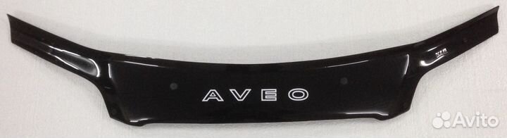 Дефлектор капота Chevrolet Aveo 03-06sd, 03-08hb