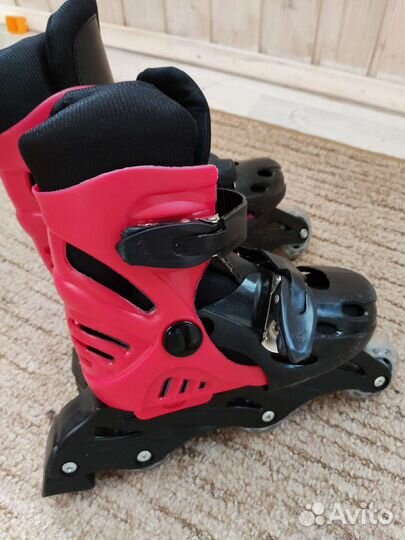 Роликовые коньки детские раздвижные