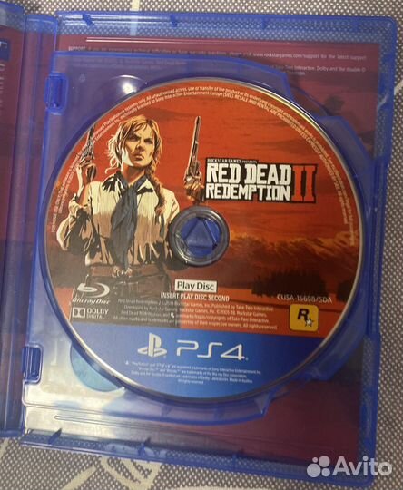 Игра на ps4 red dead 2