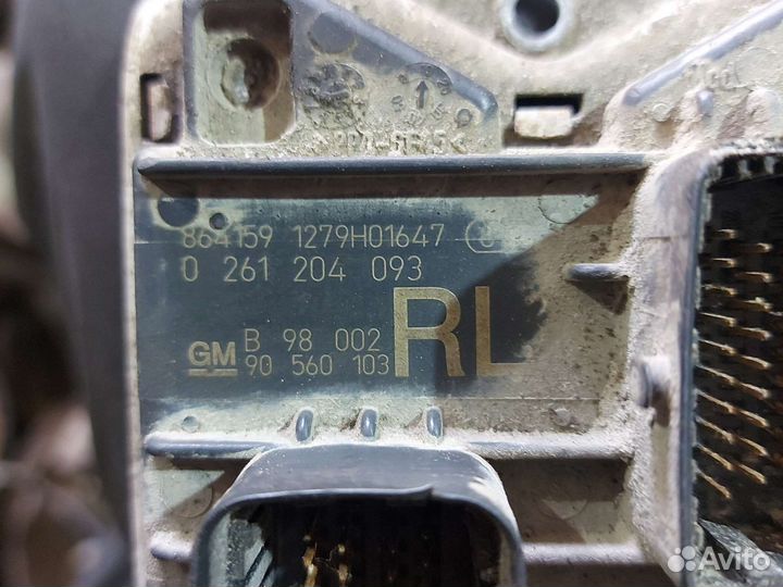 Блок управления двигателем Opel Astra