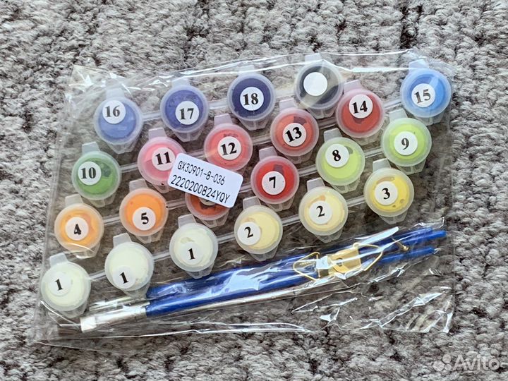 Картина по номерам 