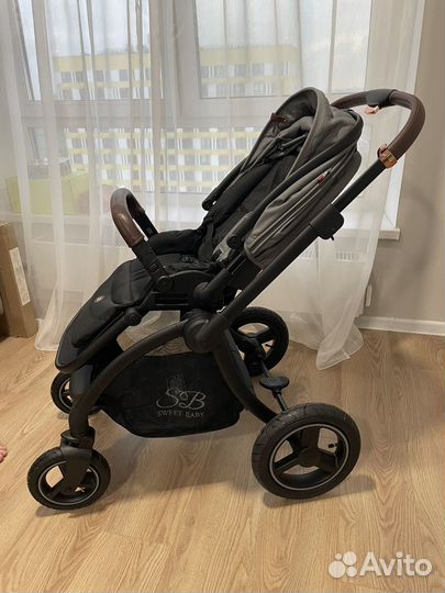 Коляска Sweet Baby 2в1 Cupola Gray Neo