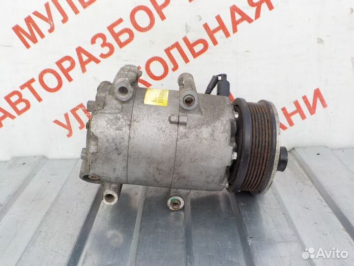 Компрессор кондиционера Форд Фиеста Мк6 1.6л