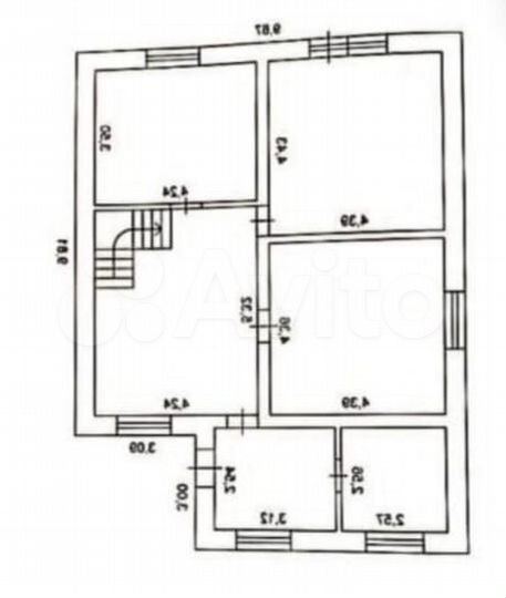 Дом 100 м² на участке 5 сот.