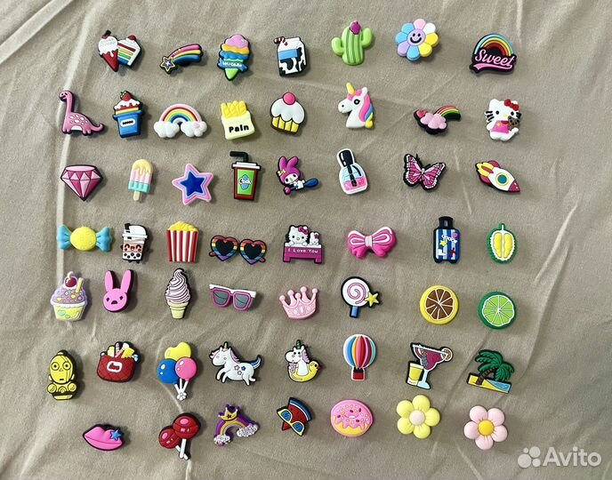 Джибитсы для crocs новые