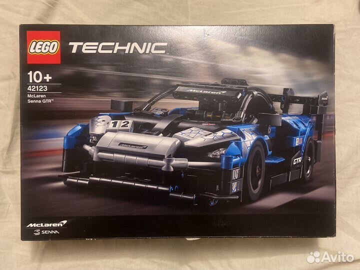 Конструктор lego technic mclaren senna gtr