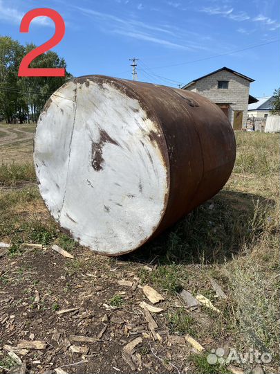 Емкость бочка металлическая 5 кубов