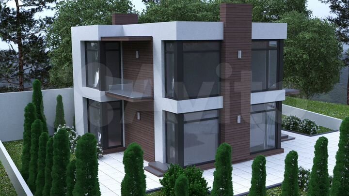 Дом 168 м² на участке 8 сот.