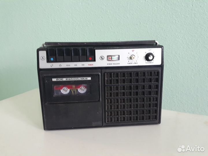 Магнитофон электроника 302