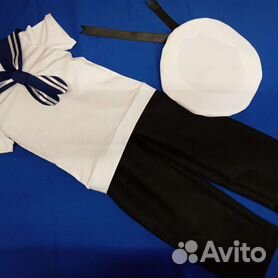 Военная форма детский костюм моряка для мальчика