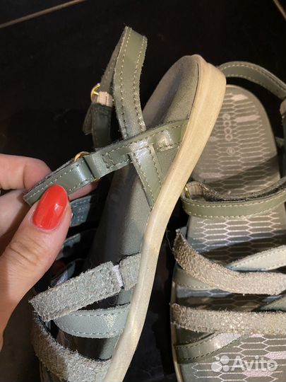 Сандалии ecco детские босоножки для девочки 30