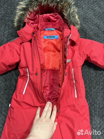 Зимний комбинезон для девочки