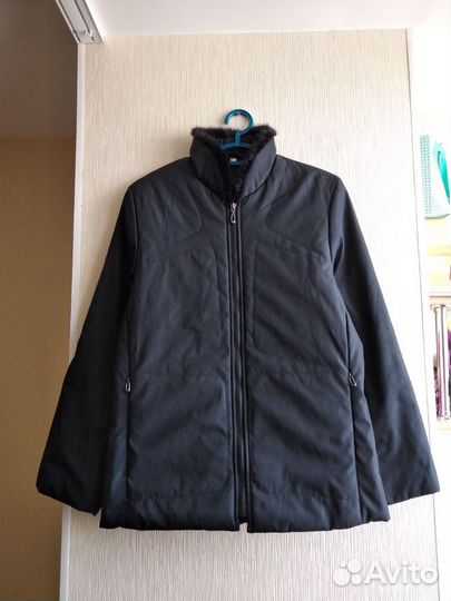 Куртка женская с норкой 44 размер