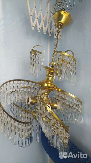 Люстра хрустальная