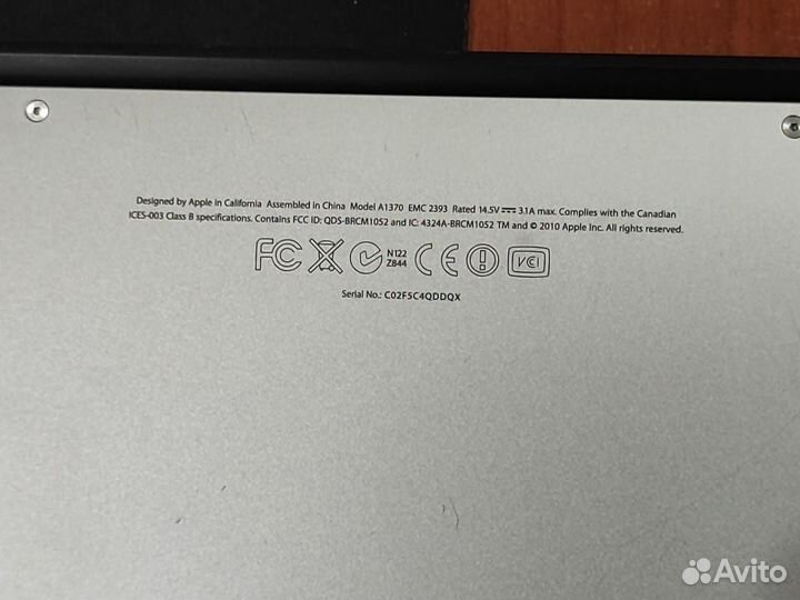 Apple MacBook Air 11 Mid 2011 4/128GB