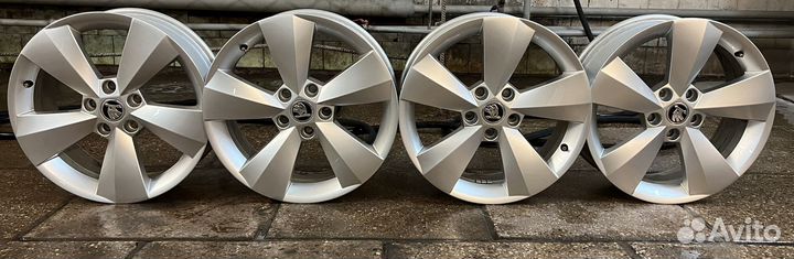 Оригинальные литые диски Skoda Kodiaq R17