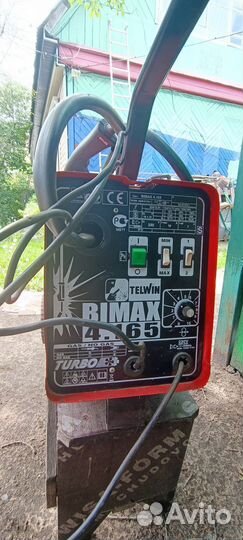 Сварочный полуавтомат telwin bimax 4.165 turbo