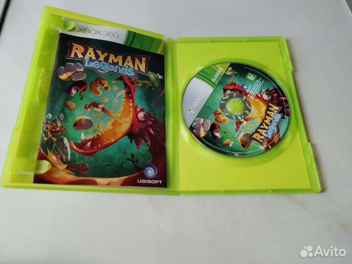 Игра Rayman Legends Xbox 360 диск
